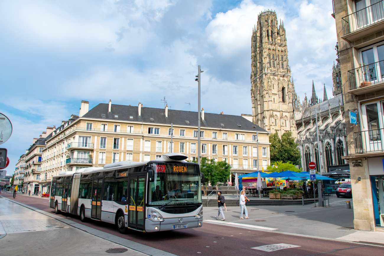 Rouen, Irisbus Citelis 18M # 6124