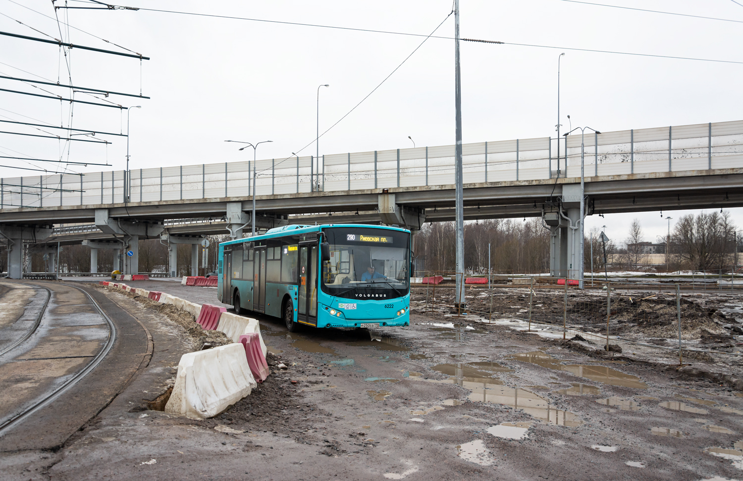 San Petersburgo, Volgabus-5270.G2 (LNG) # 6222