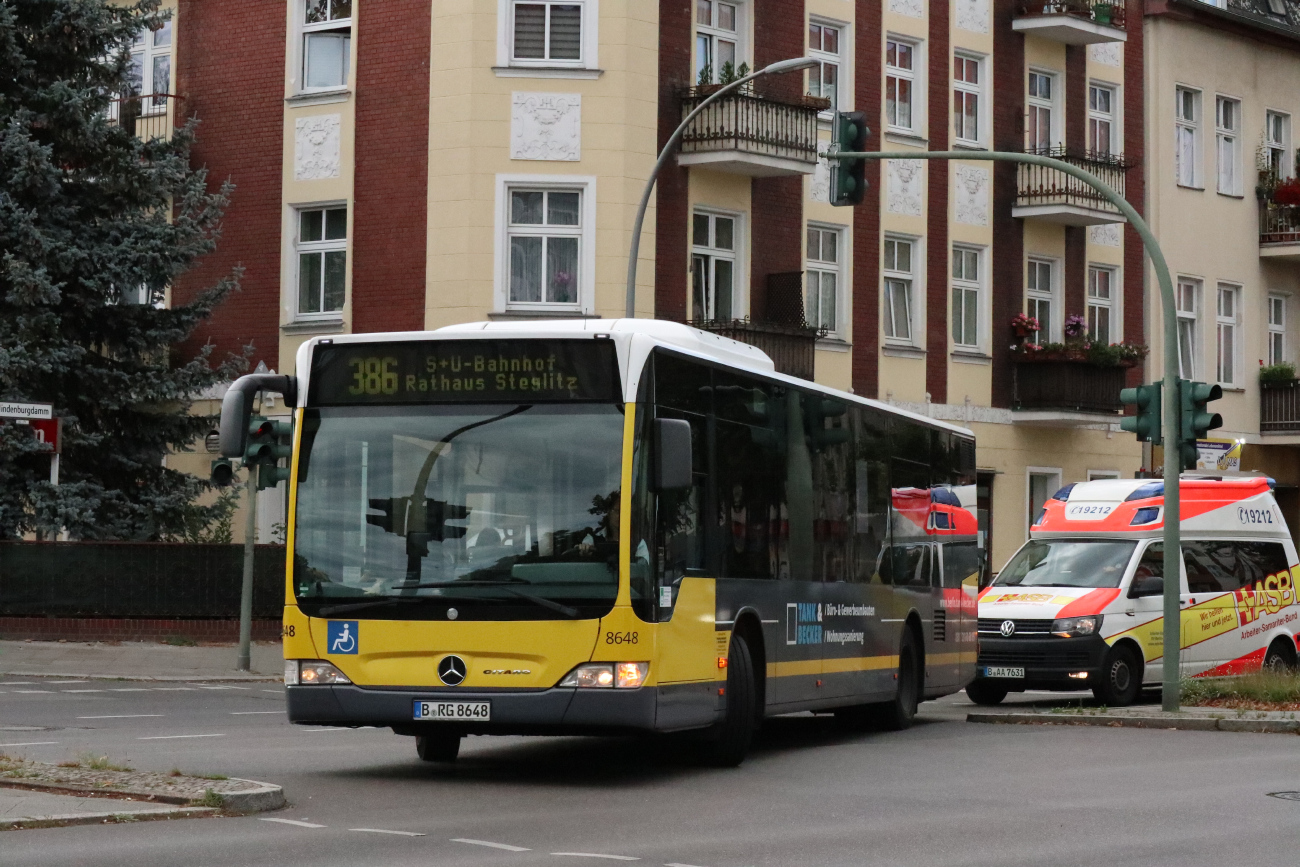 Берлин, Mercedes-Benz O530 Citaro Facelift № 8648