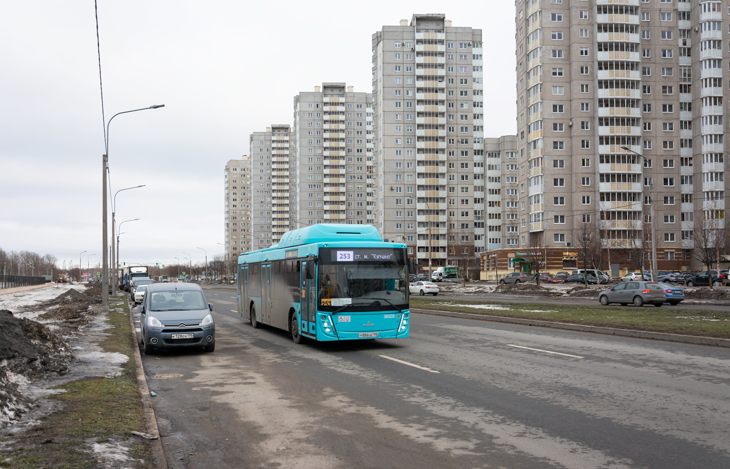 Saint Petersburg, MAZ-203.948 # 38505