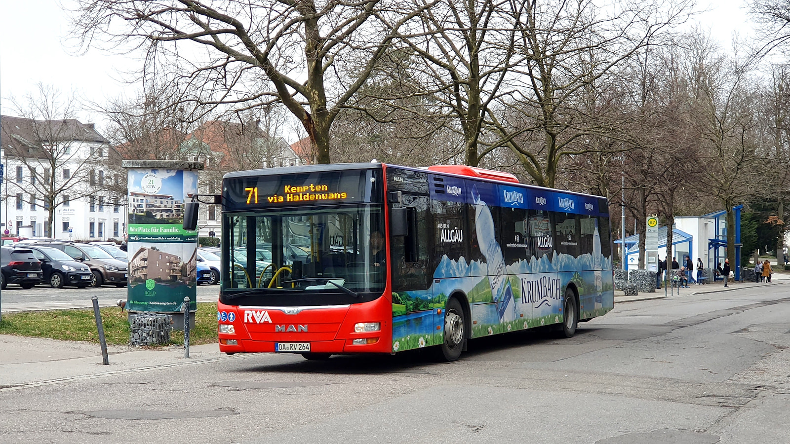 Oberstdorf, MAN A21 Lion's City NL323 # OA-RV 264
