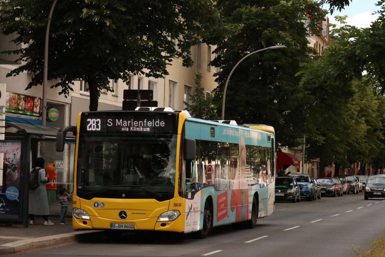 Berlin, Mercedes-Benz Citaro C2 # 8600
