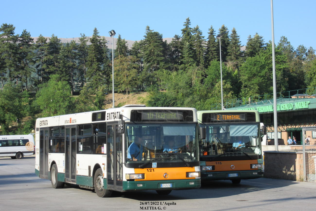 L'Aquila, Irisbus CityClass 491E.10 # 121