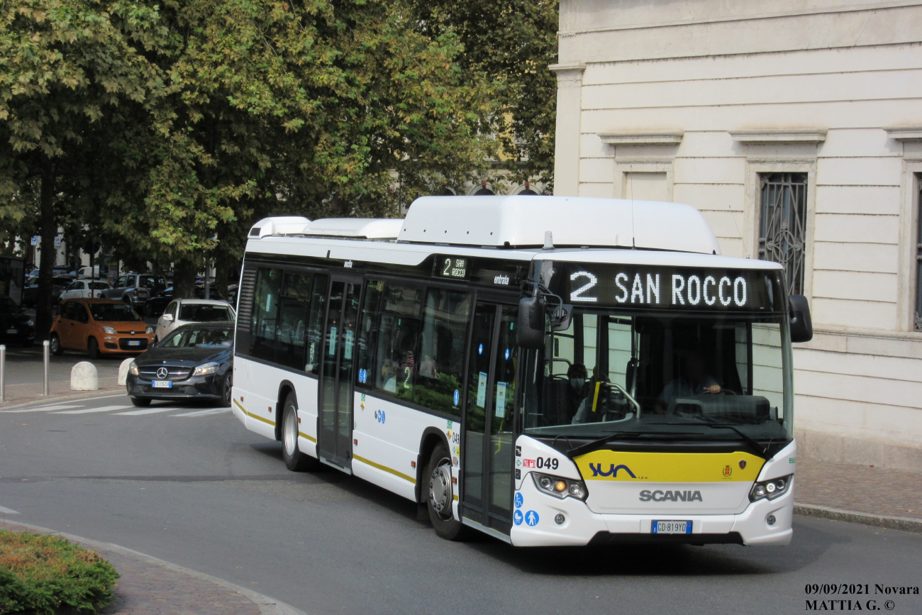 Novara, Scania Citywide LF CNG № 049