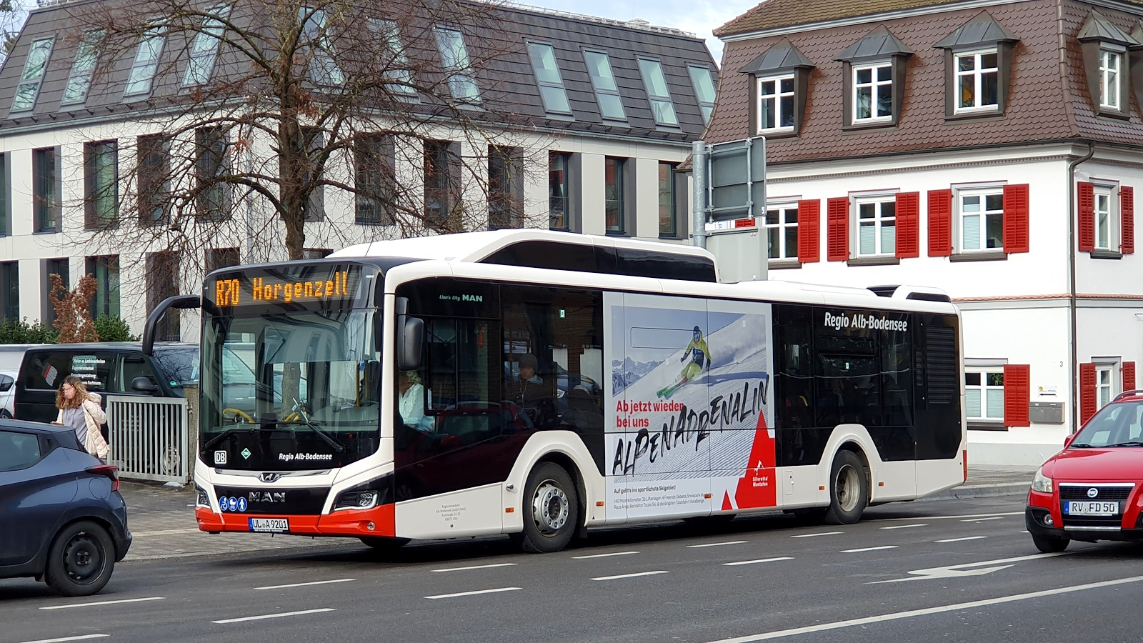 Ulm, MAN 12G Lion's City NL320 EfficientHybrid # UL-A 9201