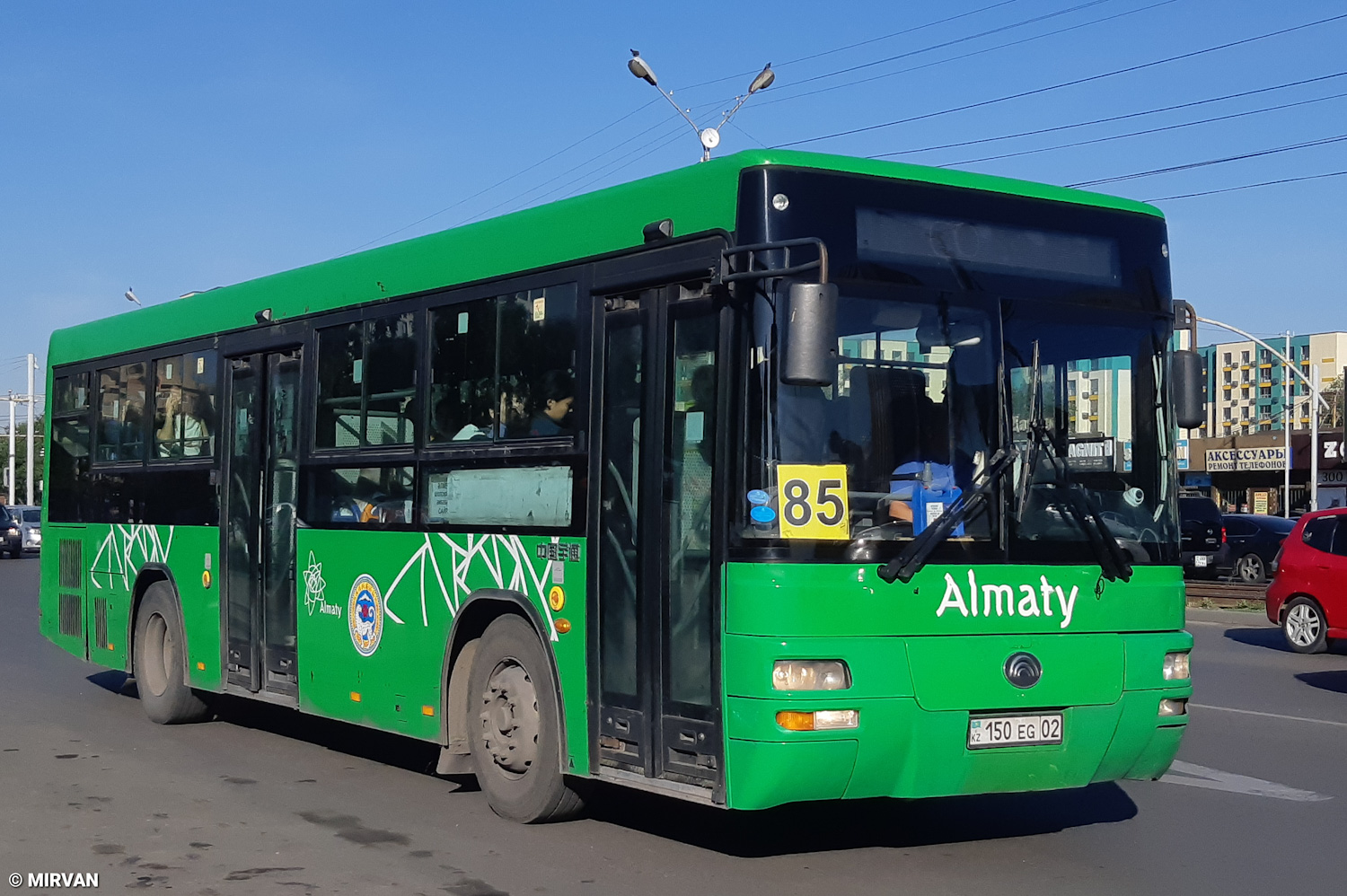 Almaty, Yutong ZK6108HGH №: 150 EG 02