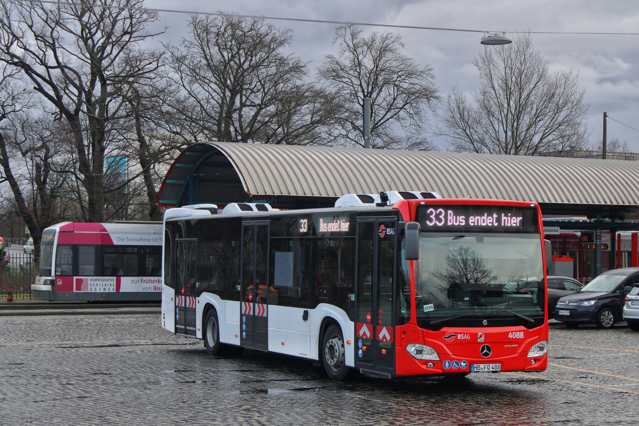 Бремен, Mercedes-Benz Citaro C2 Hybrid № 4088