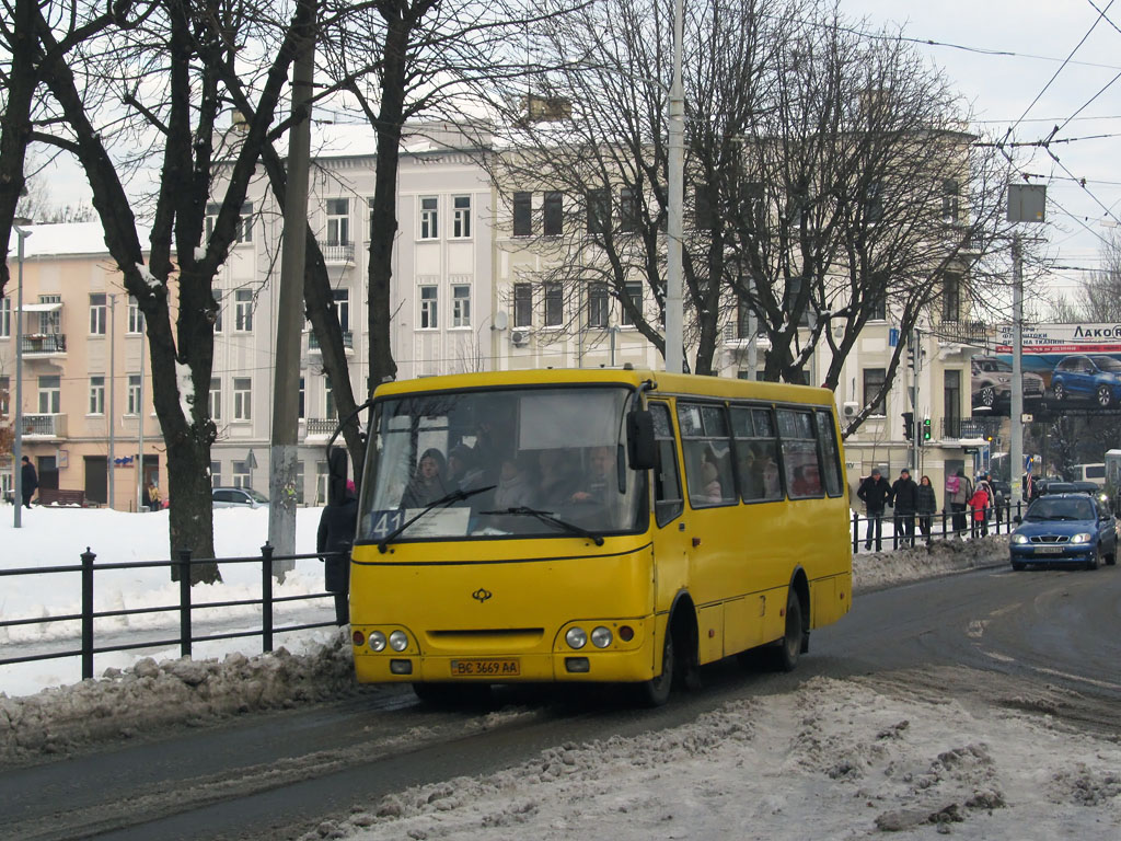 Lviv, Богдан А092 (Юником) č. ВС 3669 АА