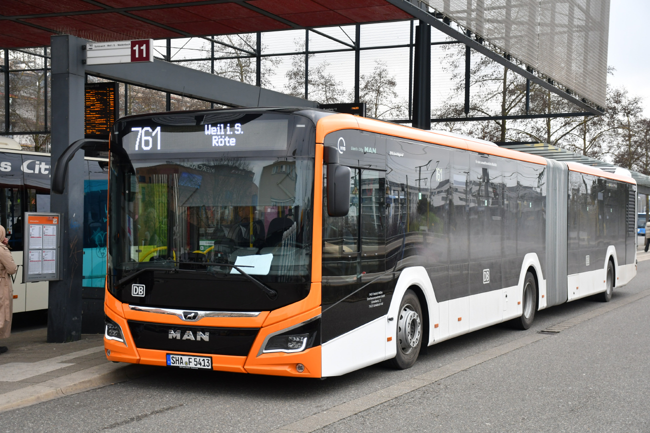 Schwäbisch Hall, MAN 18C Lion's City NG360 EfficientHybrid # 5413