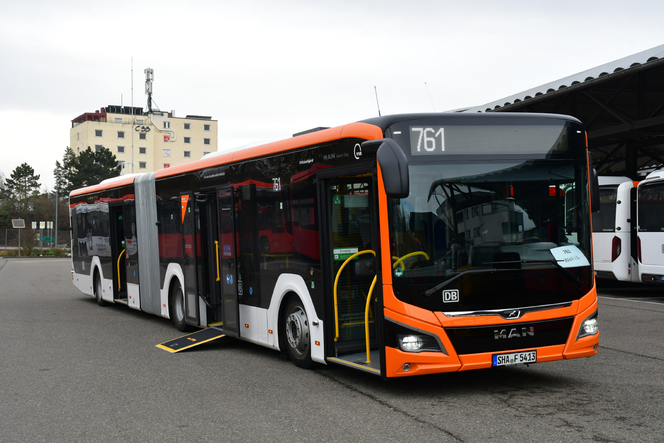 Schwäbisch Hall, MAN 18C Lion's City NG360 EfficientHybrid # 5413