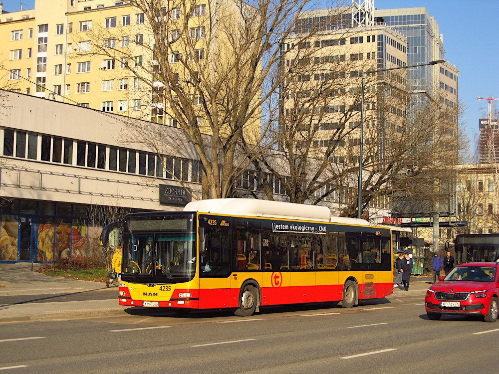 Warsaw, MAN A21 Lion's City NL313 CNG # 4235