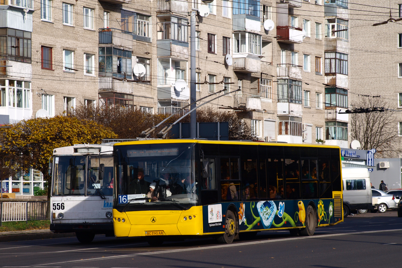 Lviv, LAZ A191F0 # ВС 3145 АА