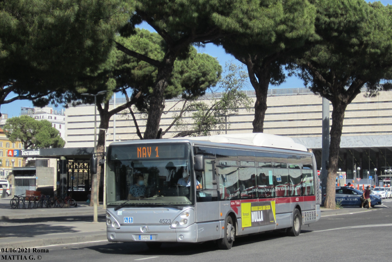 Рим, Irisbus Citelis 12M CNG № 4523