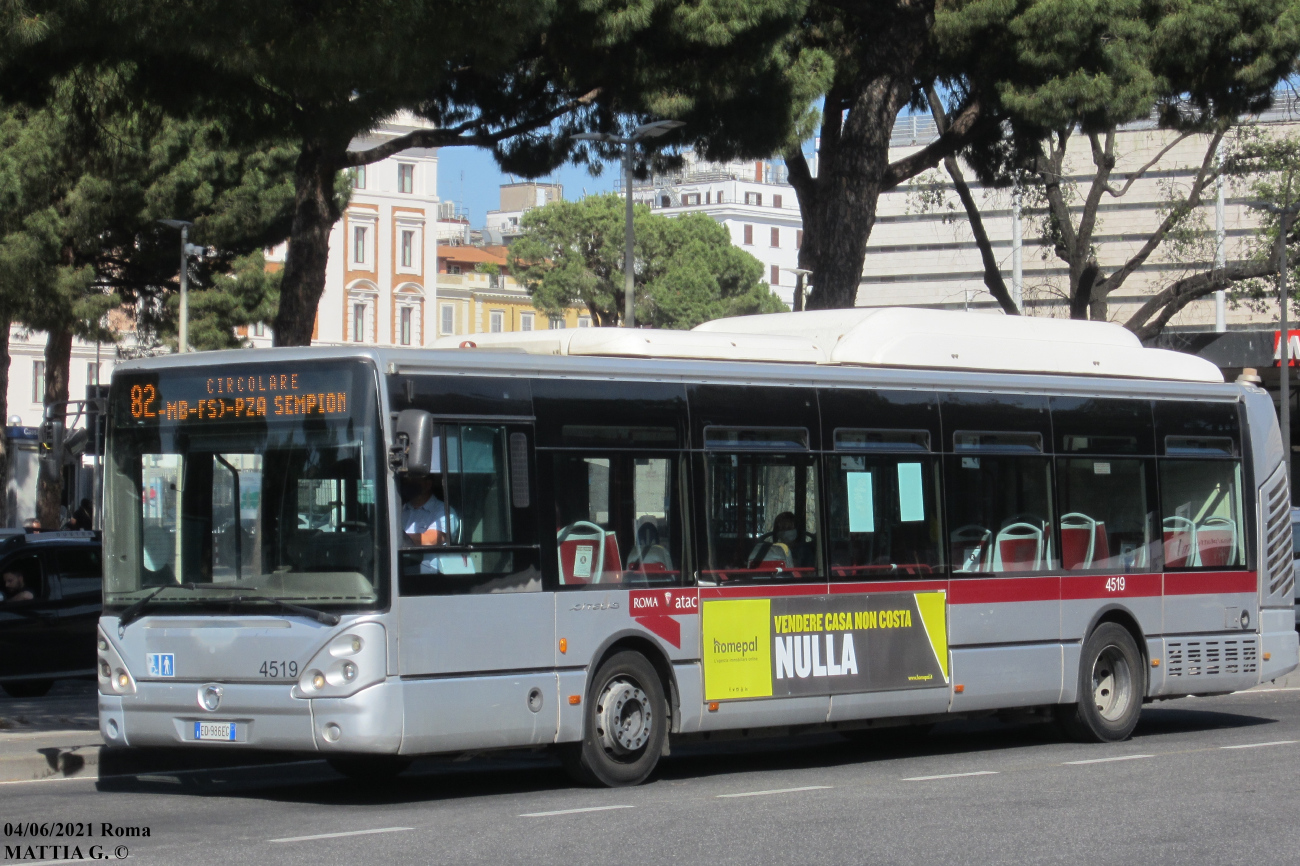 Рим, Irisbus Citelis 12M CNG № 4519