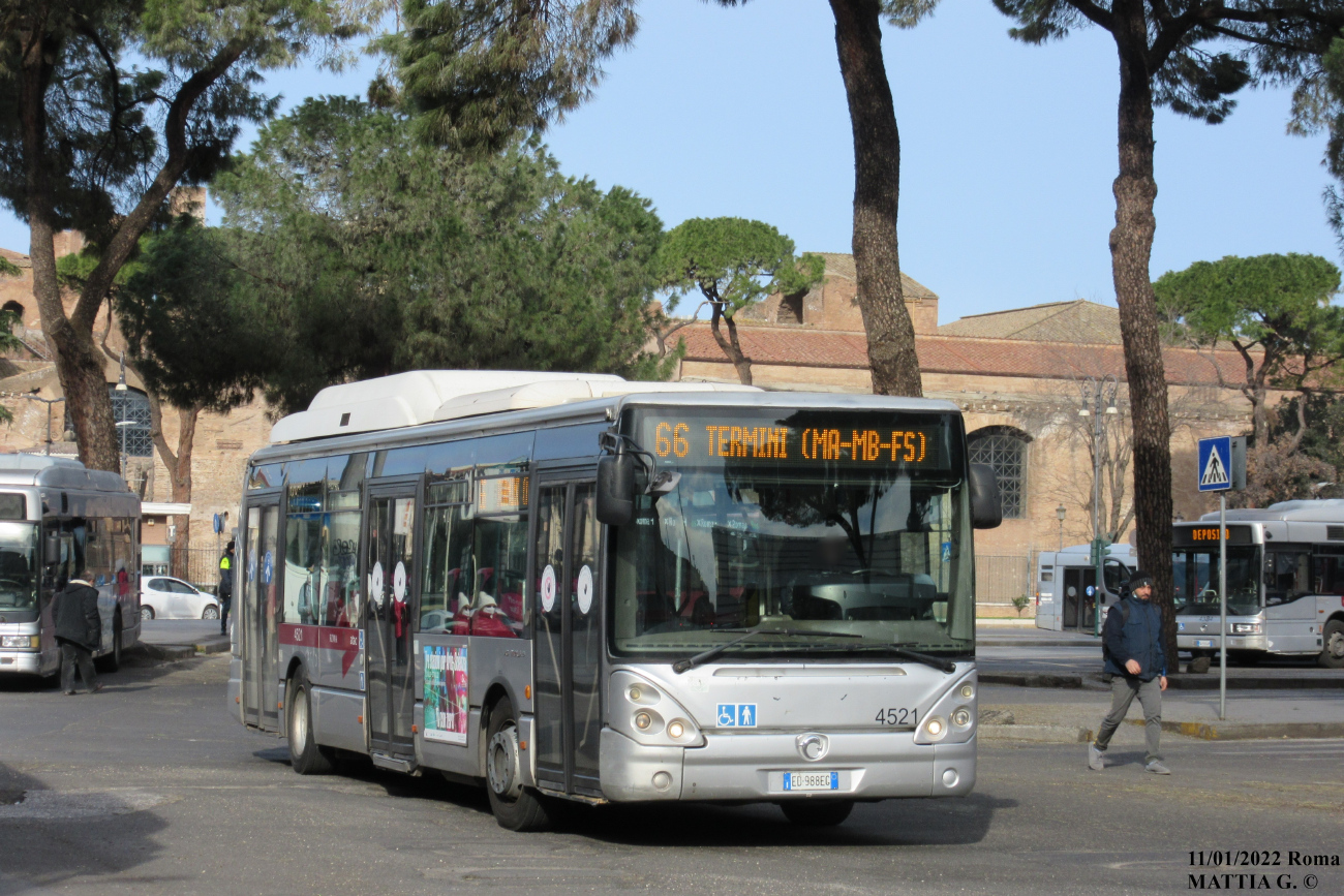 Рим, Irisbus Citelis 12M CNG № 4521