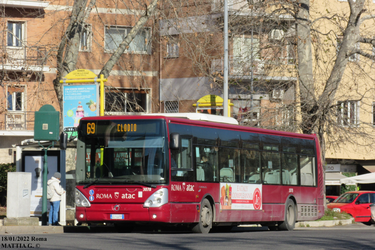 Řím, Irisbus Citelis 12M č. 3078