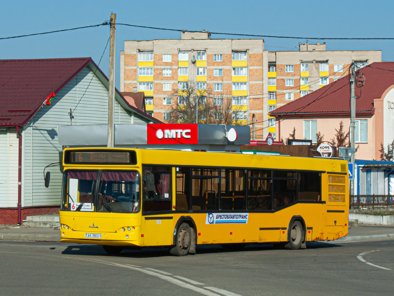 Ивацевичи, МАЗ-103.585 № АК 3563-1