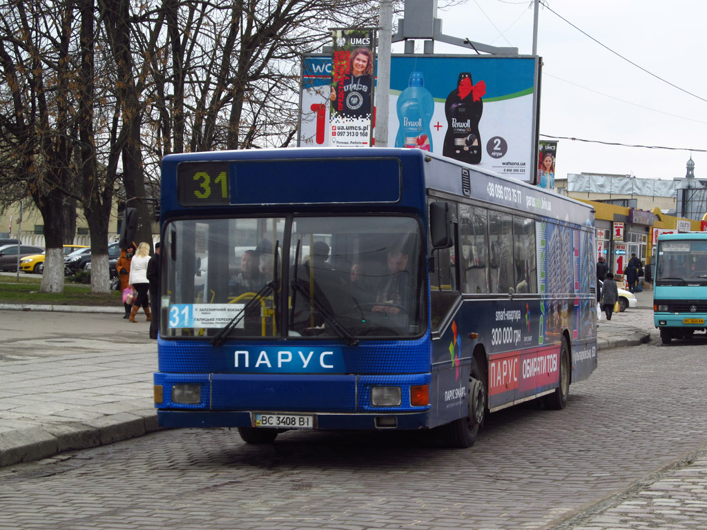 Lviv, MAN A12 EL222 # ВС 3408 ВІ
