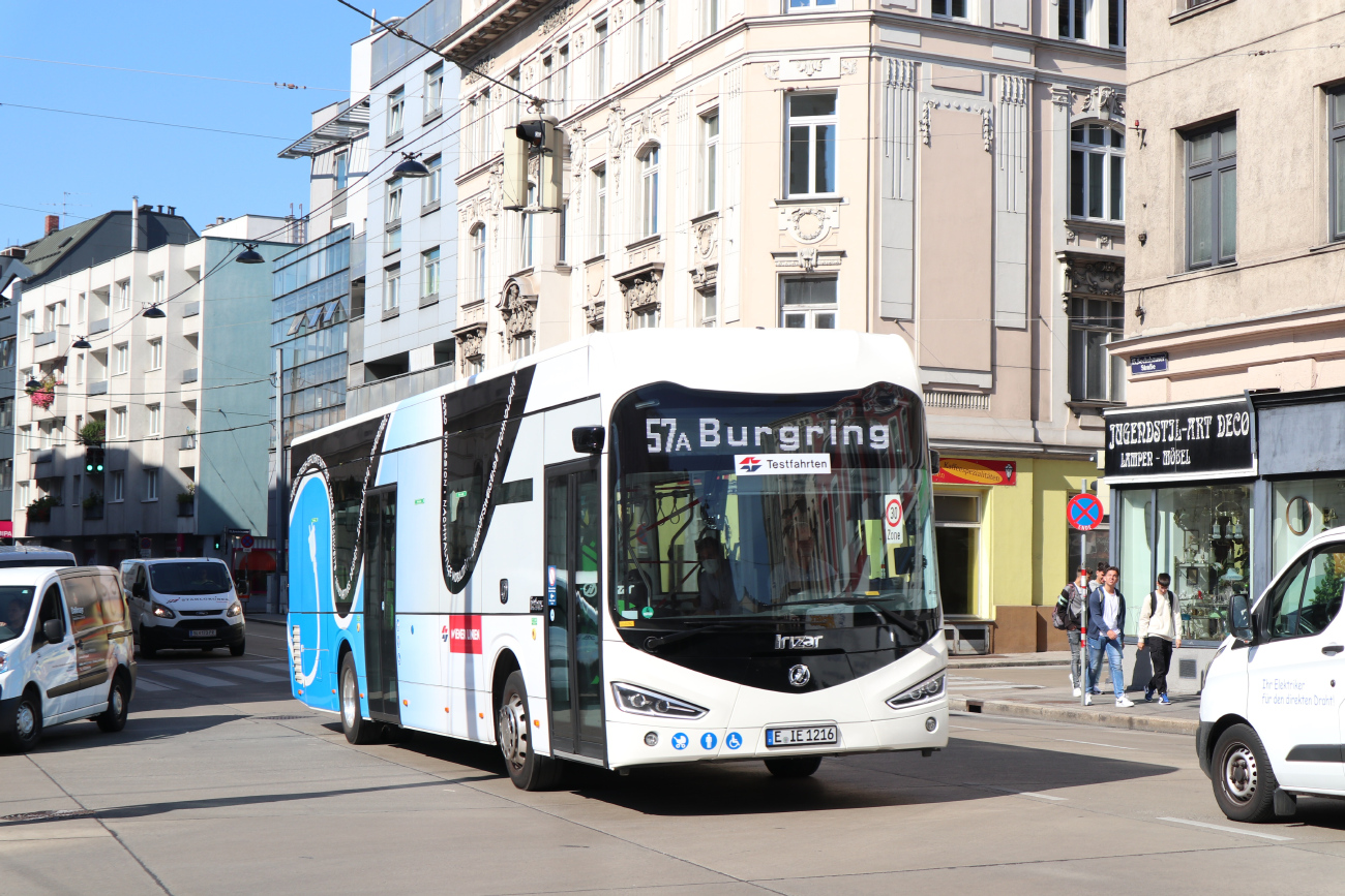 Bécs, Irizar ie bus 12m №: E-IE 1216
