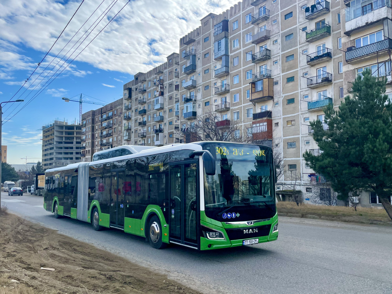 Tbilisi, MAN 18G Lion's City NG320 # TT-108-CM