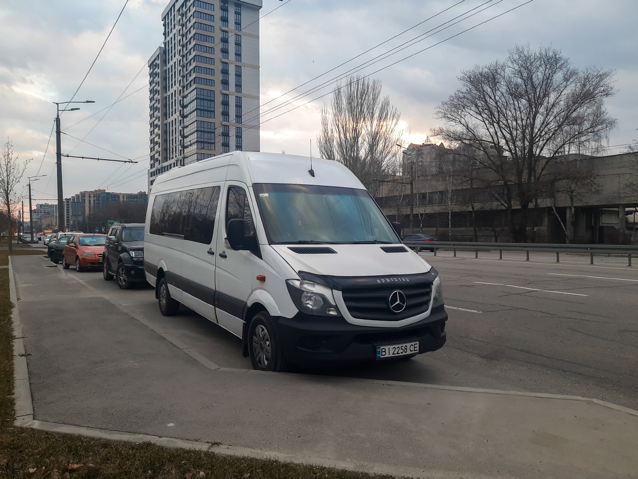 Sumy, Mercedes-Benz Sprinter 319CDI # ВІ 2258 СЕ