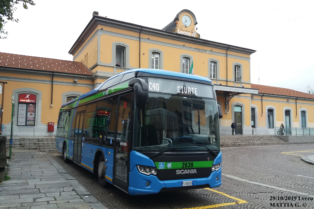 Como, Scania Citywide LE 12M Hybrid # 2639