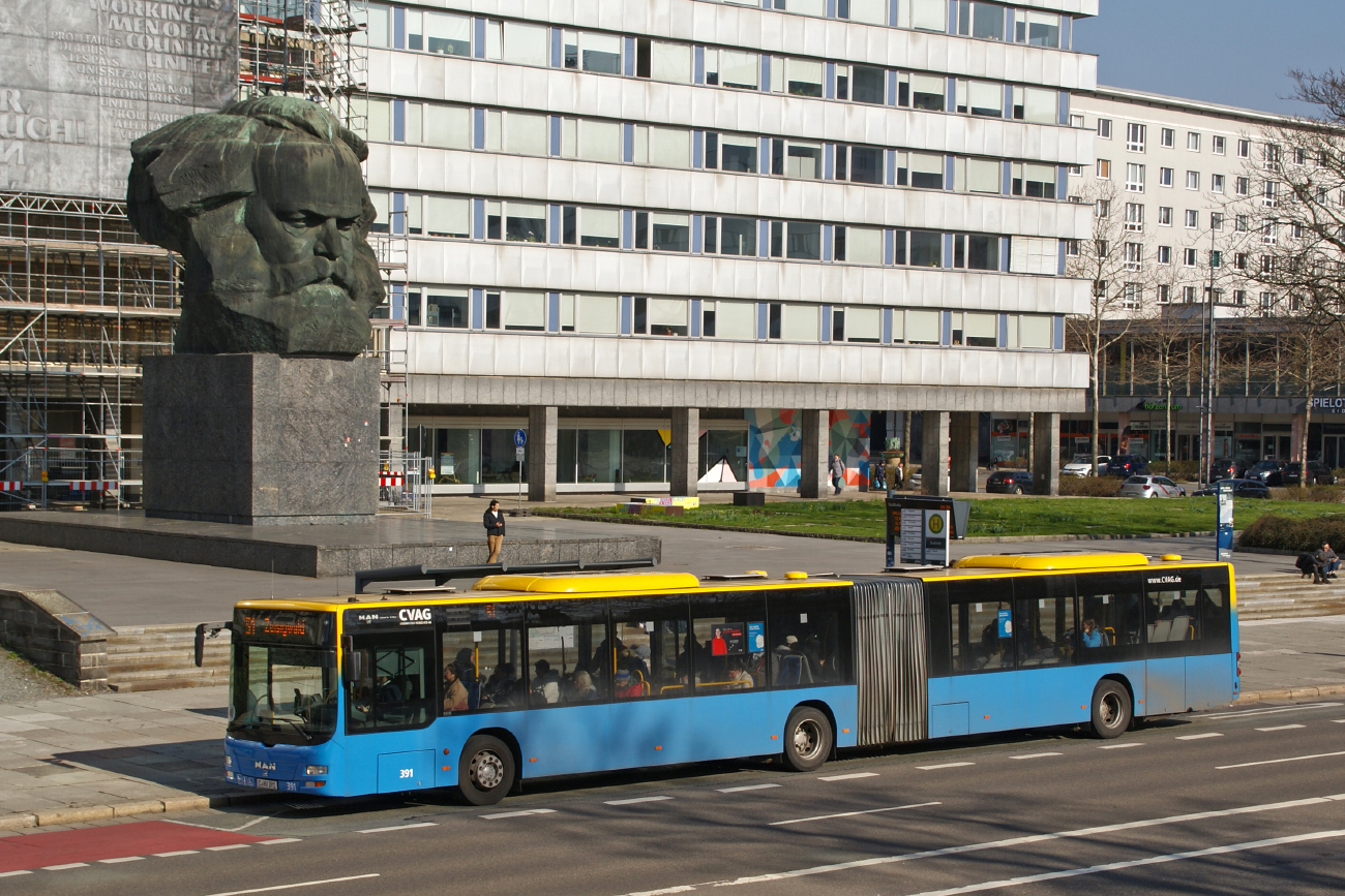 Chemnitz, MAN A23 Lion's City GL NG323 # 391