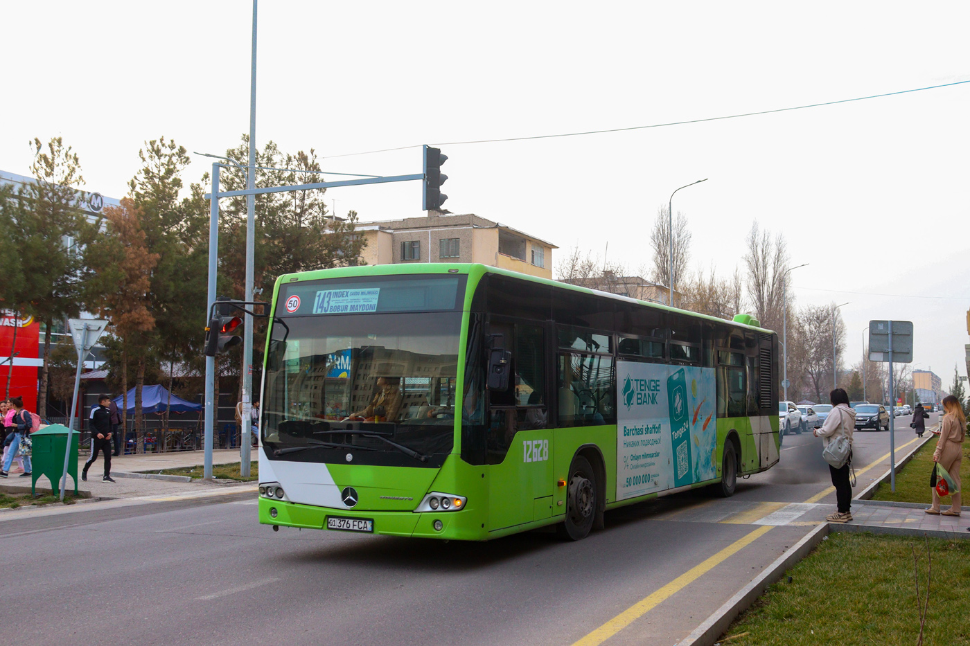 Tashkent, Mercedes-Benz Conecto II # 12628