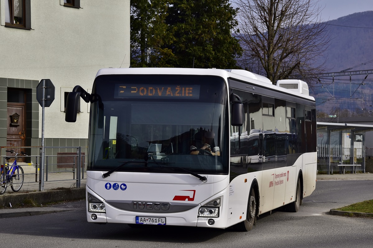 Povážska Bystrica, IVECO Crossway LE City 12M Hybrid # AA-761FL