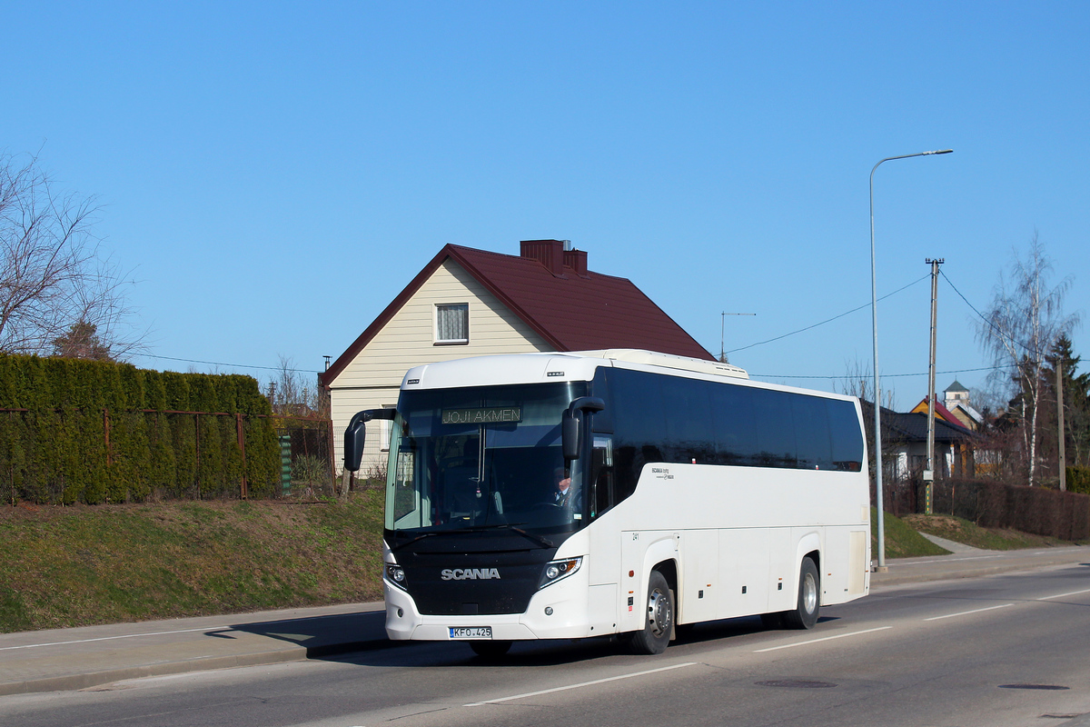 Науйойи-Акмяне, Scania Touring HD (Higer A80T) № 241