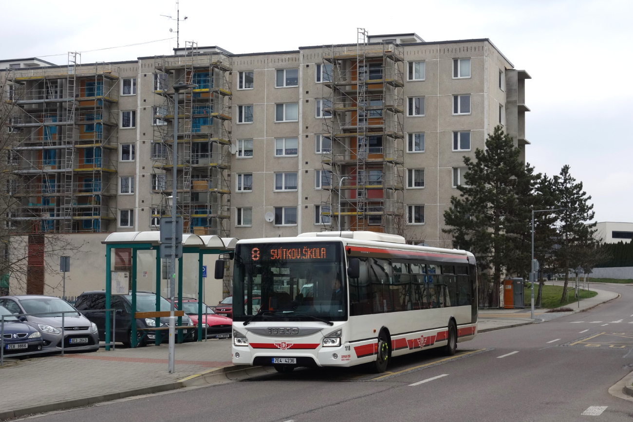 Pardubice, IVECO Urbanway 12M # 118