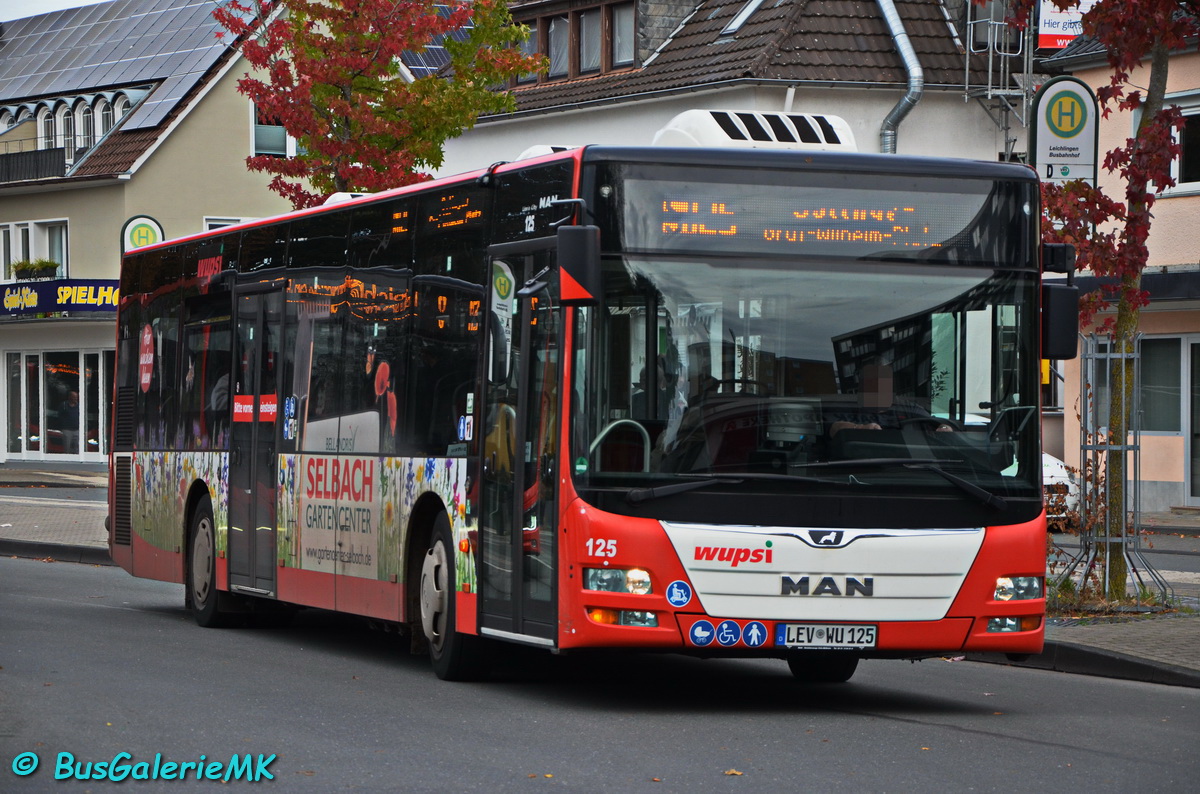 Leverkusen, MAN A21 Lion's City NL283 # 125