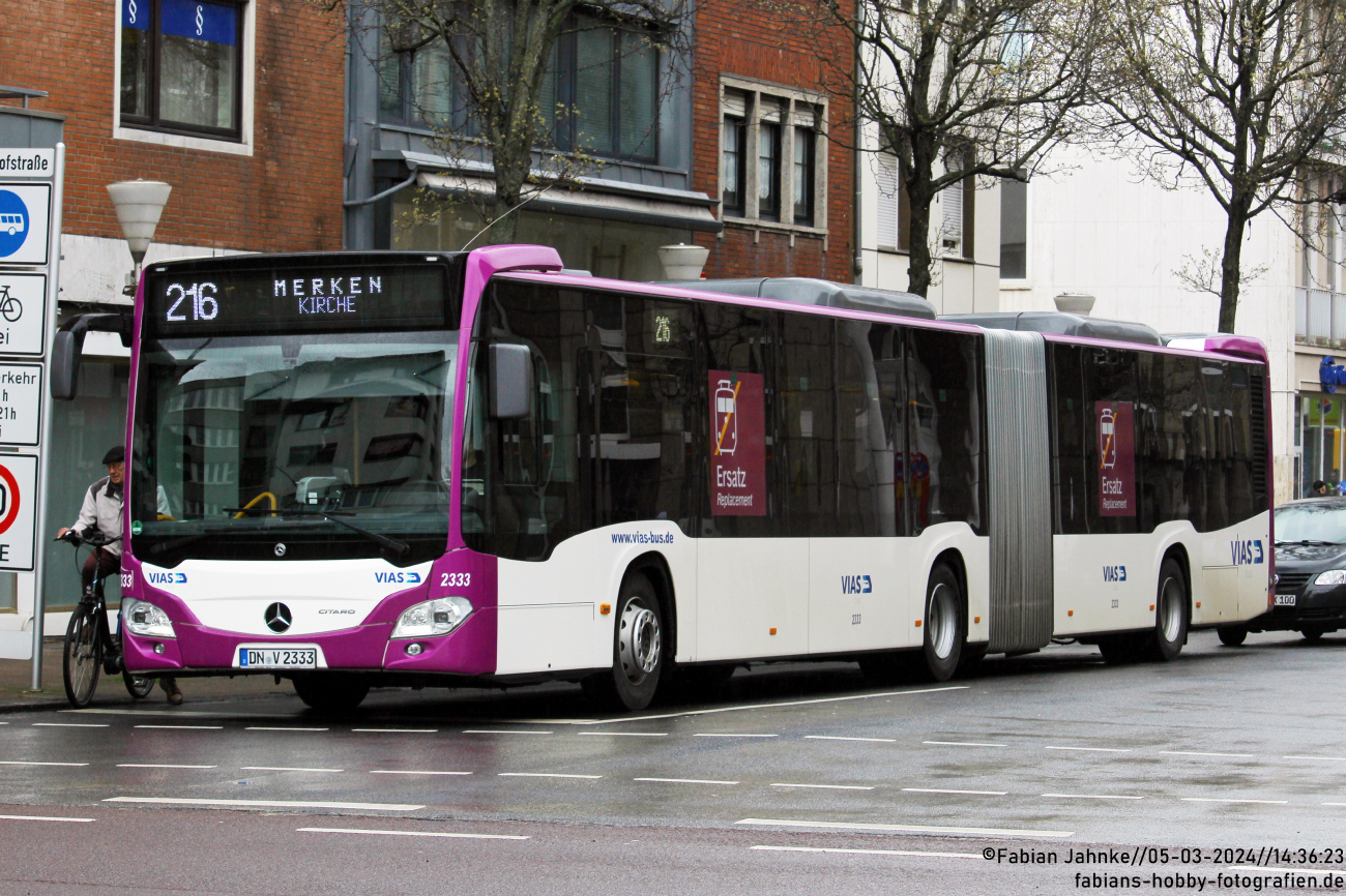 Düren, Mercedes-Benz Citaro C2 G # 2333