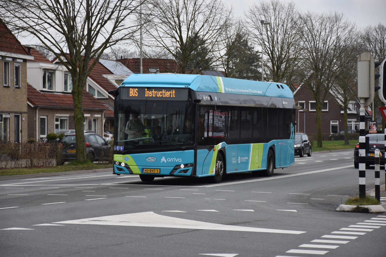 Arnhem, Solaris Urbino IV 12 hydrogen # 1306
