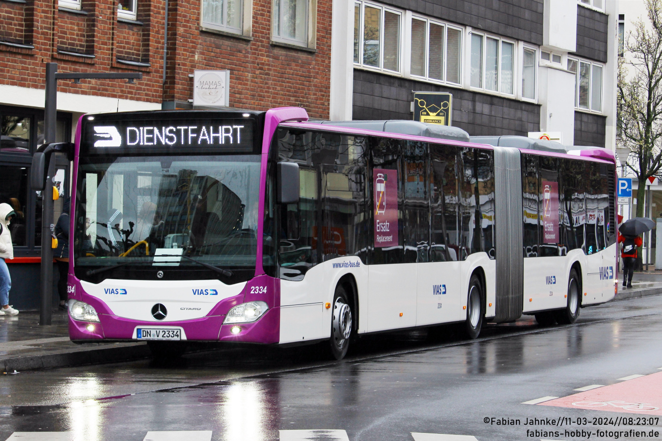 Düren, Mercedes-Benz Citaro C2 G # 2334