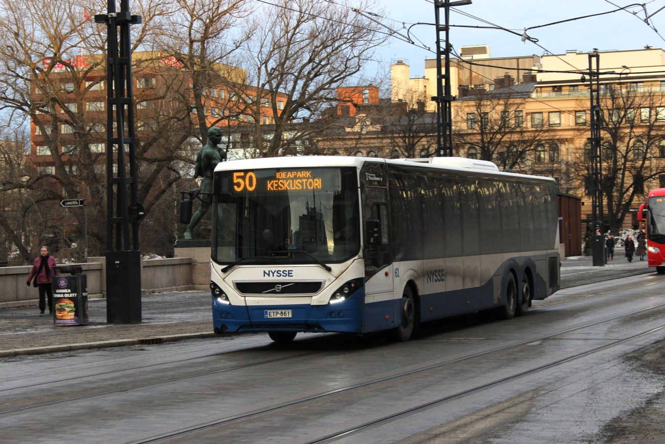 Tampere, Volvo 8900LE 14.8m # 61