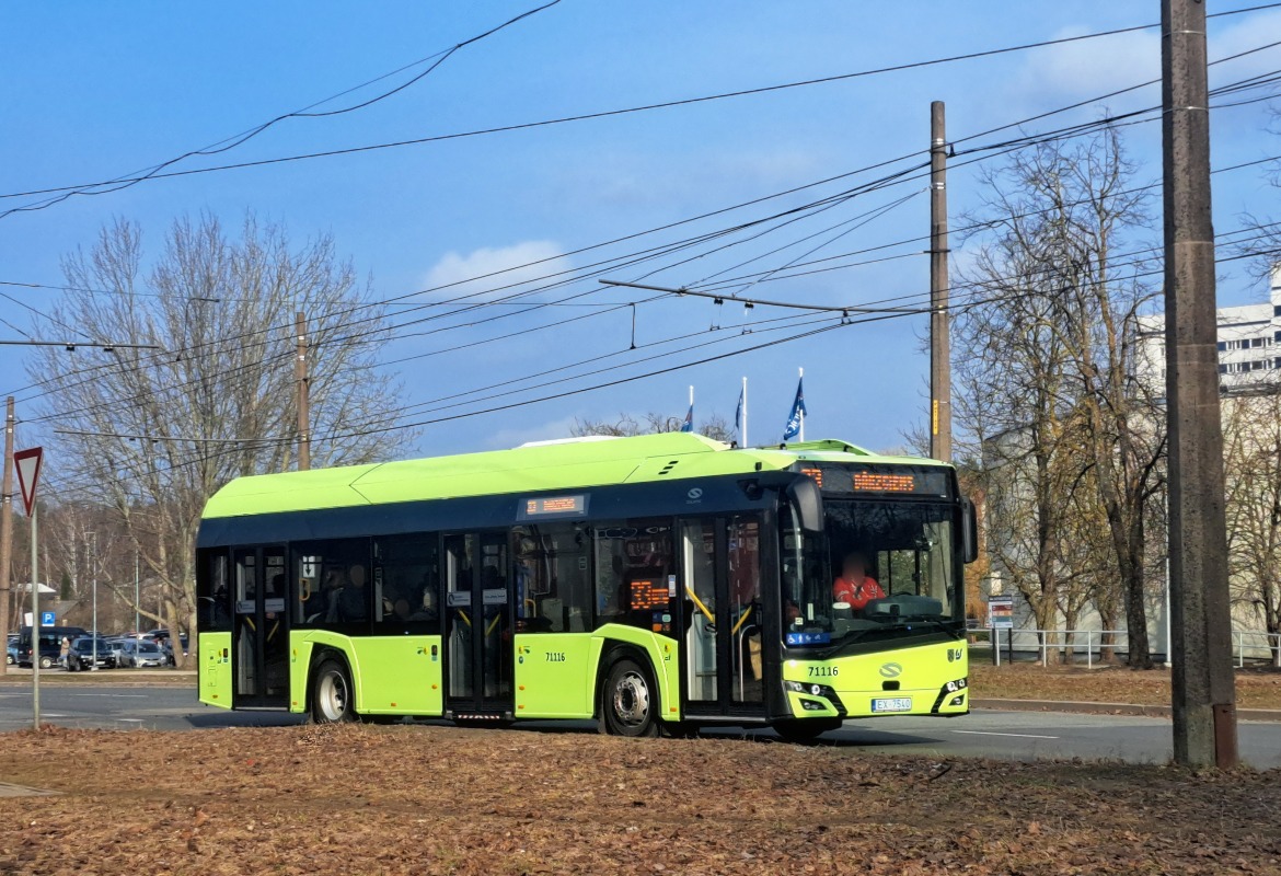 Rīga, Solaris Urbino IV 12 electric № 71116