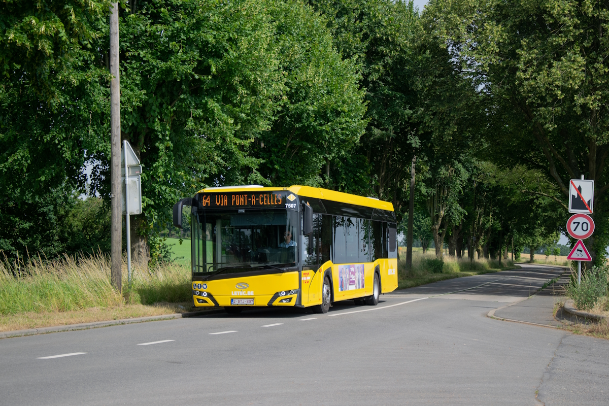 Charleroi, Solaris Urbino IV 12 hybrid # 7507