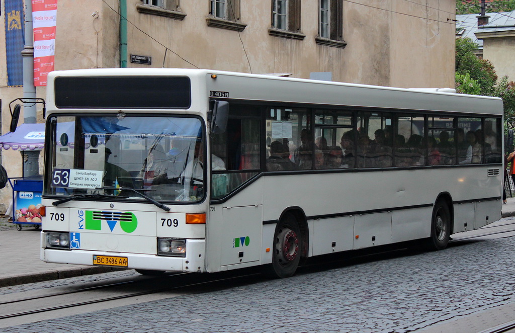 Lviv, Mercedes-Benz O405N # ВС 3486 АА