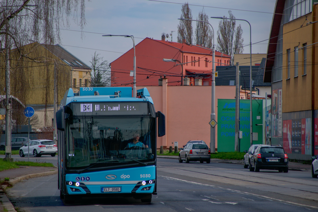 Ostrava, Solaris Urbino IV 12 electric nr. 5030