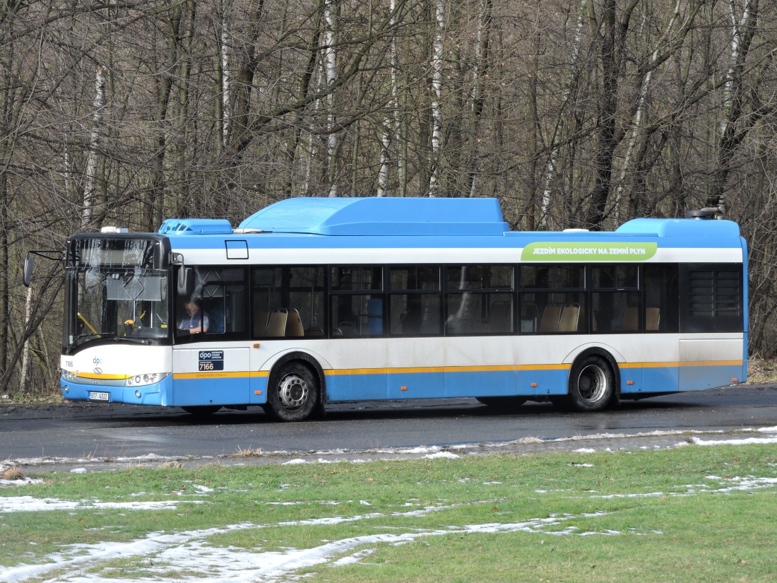 Ostrava, Solaris Urbino III 12 CNG № 7166