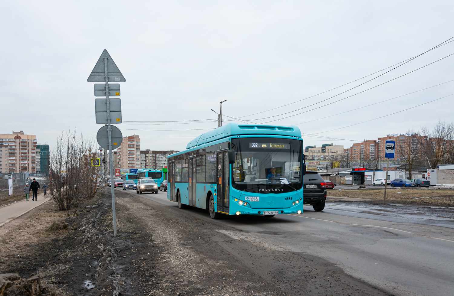 Saint Petersburg, Volgabus-5270.G4 (CNG) No. 6585