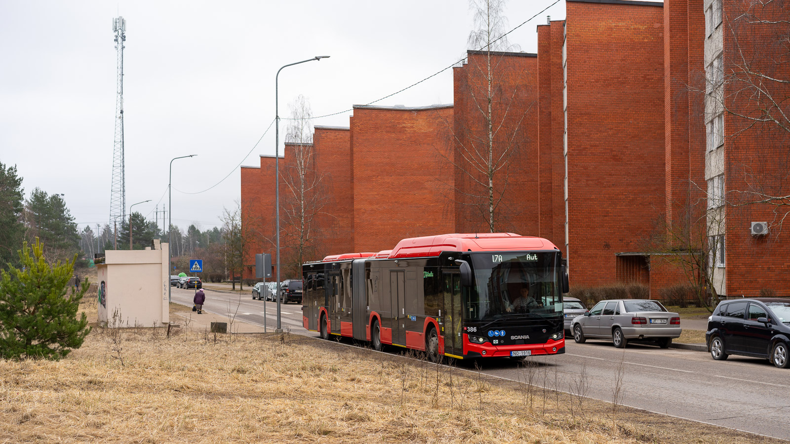 Daugavpils, Scania Citywide LFA II 18M CNG No. 386
