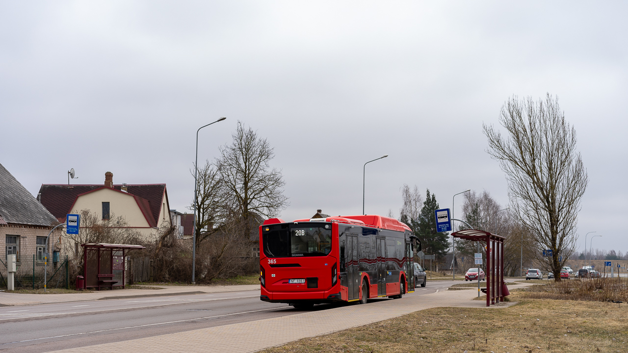 Daugavpils, Scania Citywide LF II 12M CNG №: 365