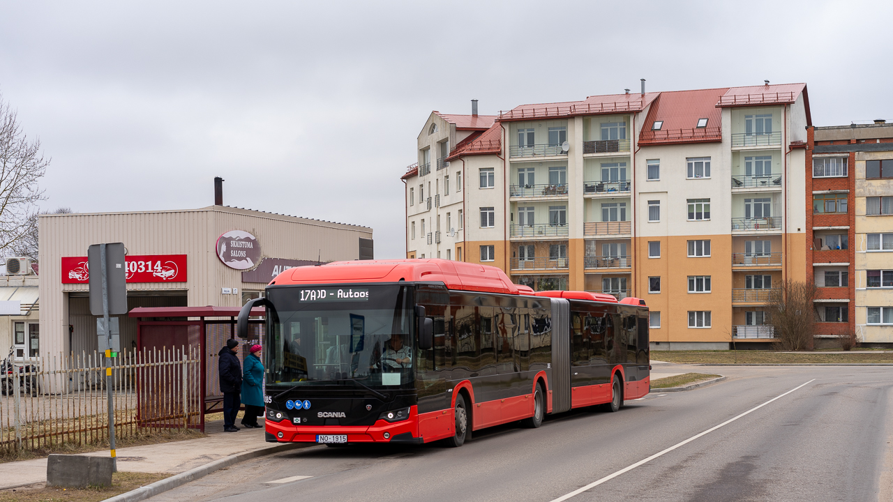 Daugavpils, Scania Citywide LFA II 18M CNG # 385