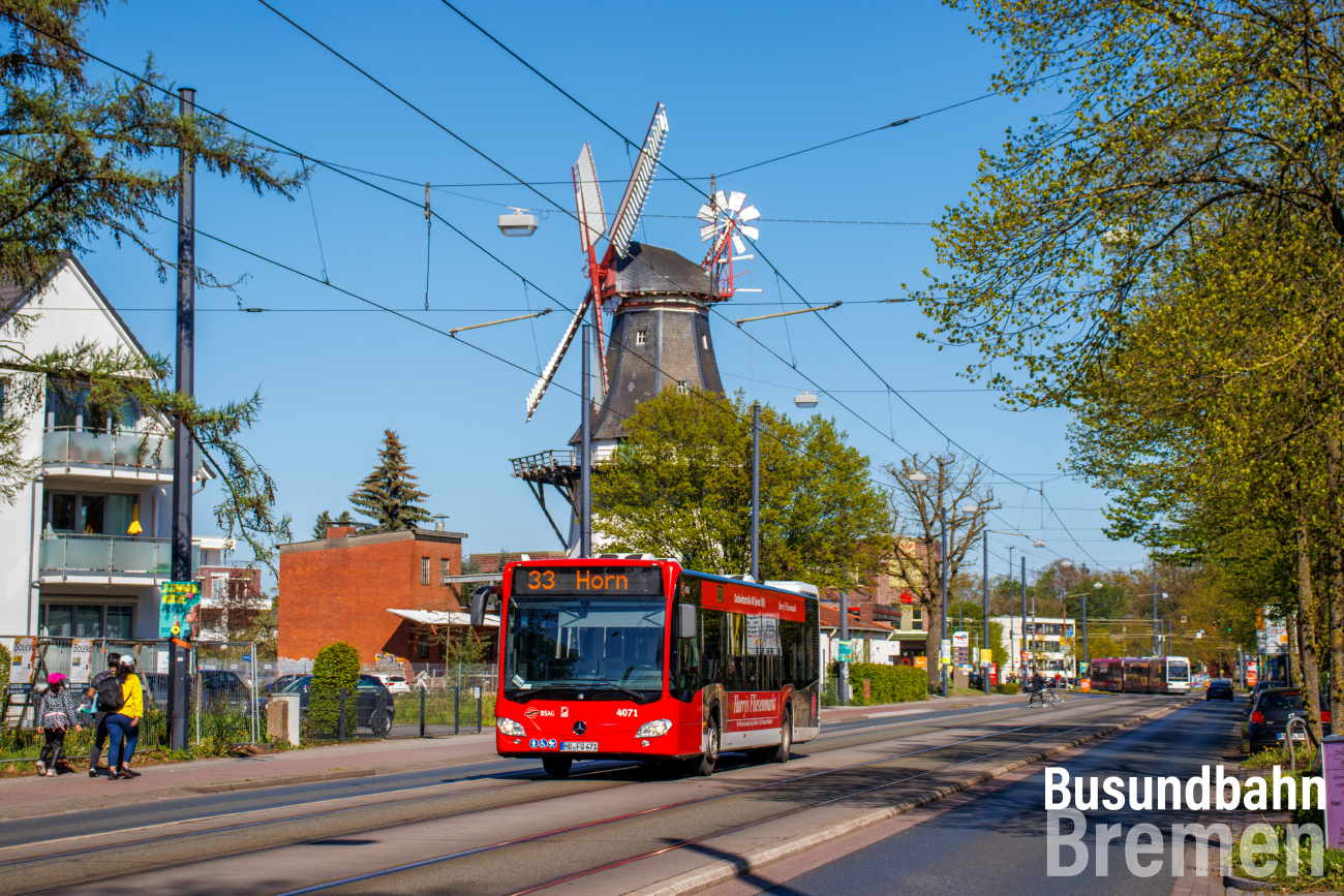 Bremen, Mercedes-Benz Citaro C2 # 4071