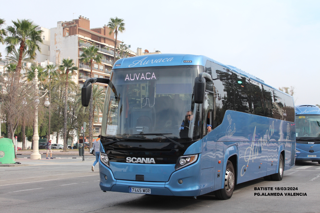 Valencia, Scania Touring HD (Higer A80T) č. 164