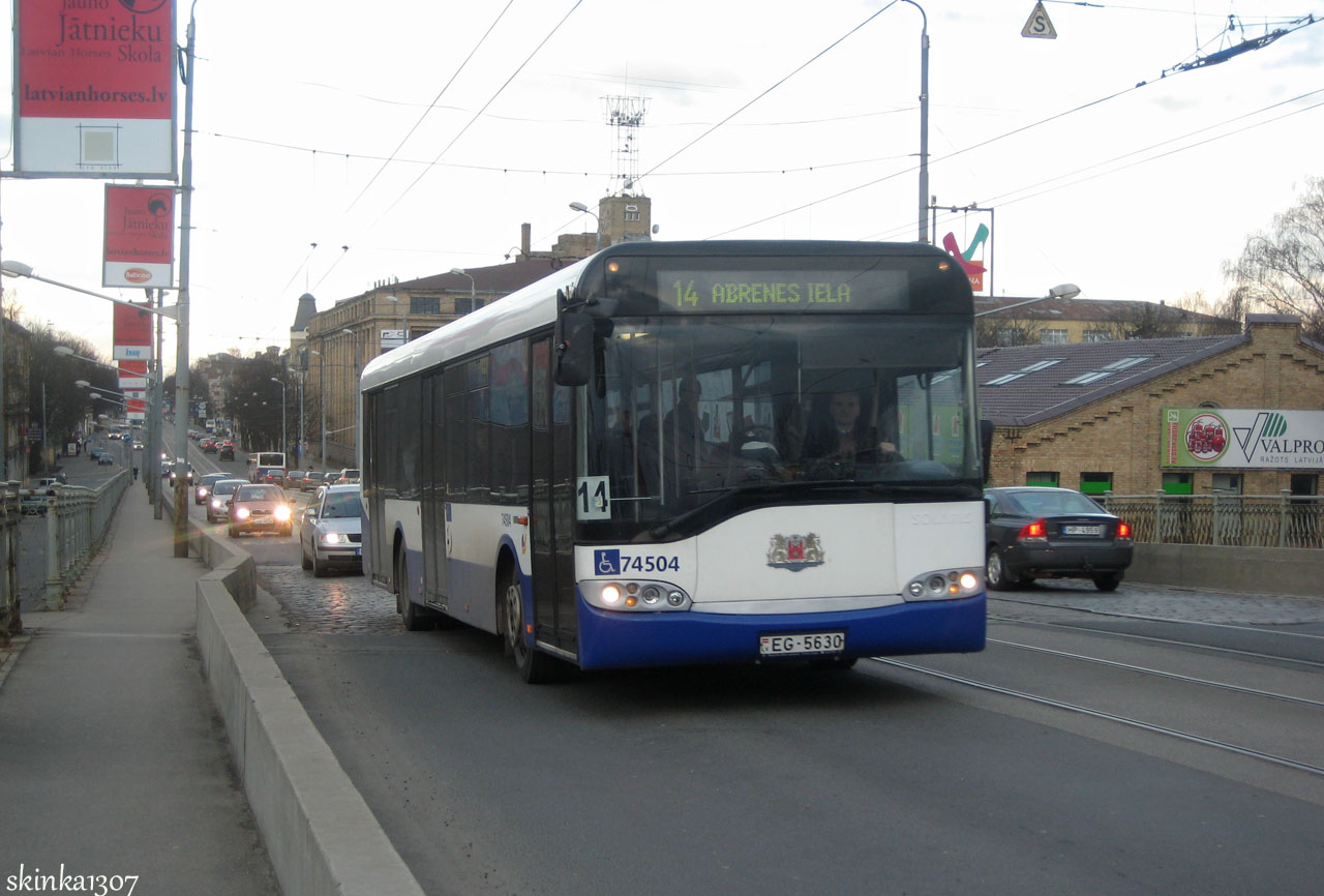 Riga, Solaris Urbino I 12 nr. 74504