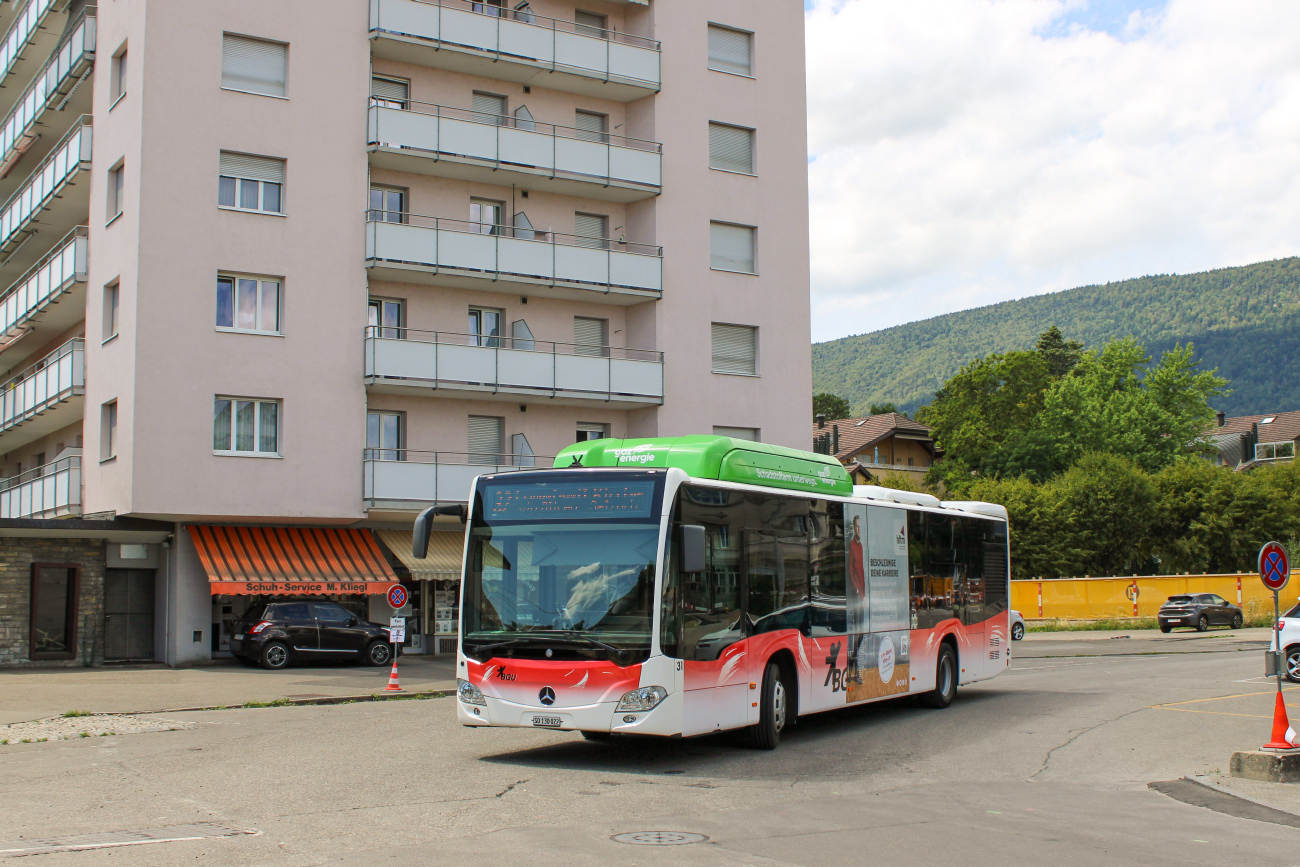 Solothurn, Mercedes-Benz Citaro C2 NGT №: 31
