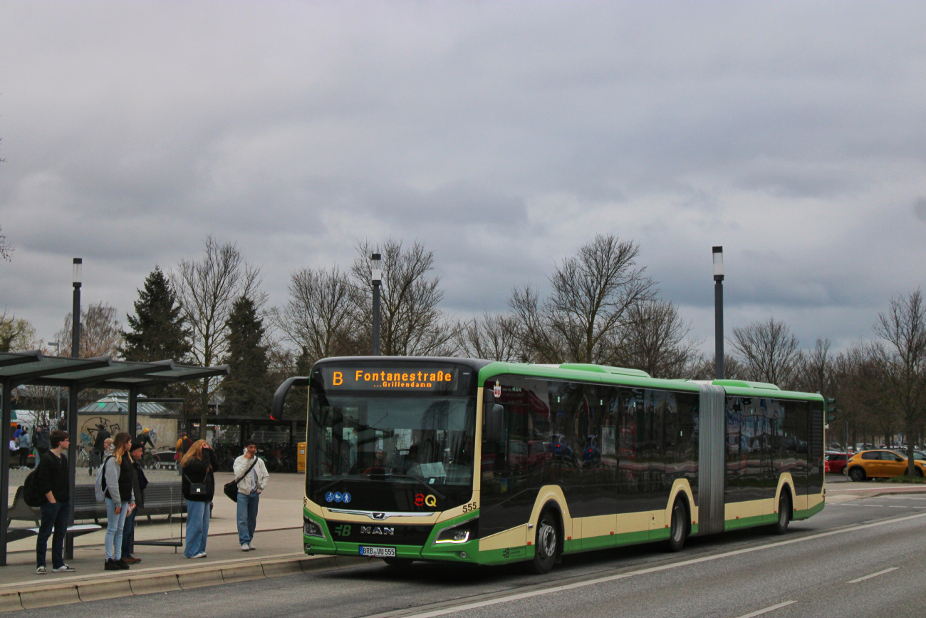 Brandenburg an der Havel, MAN 19C Lion's City NG330 # 555